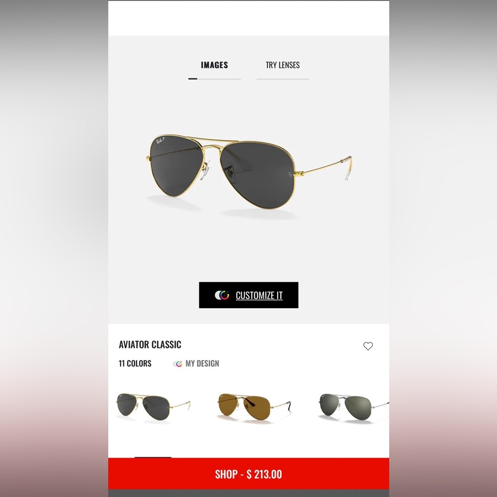 Ray ban Aviator classic
